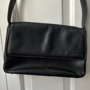 Kenneth Cole New York black leather purse. Used but very good condition. Vintage